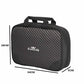 GODS Utility Kit,Toiletry kit with Clear View Compartments, Easy Carry Handle(Carbon Fibre)