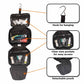GODS Utility Kit,Toiletry kit with Clear View Compartments, Easy Carry Handle(Blue Pixels)