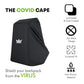 GODS Waterproof Backpack Rain Cover,No-Stitch Design to resist fluids and rain (OS,Black)