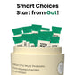Muditam Ayurveda Power Gut - Prebiotics & Probiotics Supplement | Constipation, Bloating, Gas & Acidity Relief | Clinically Proven Strain | 90 Sachet (Pack of 3)