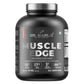 DR. HARLE's Muscle Edge Lean Muscle Mass Gainer 3kg | Weight Gainer for Men & Women | 15g Protein/Serving, Ashwagandha 500mg, Creatine 3g, Tribulus 500mg and 17 Vitamins & Minerals | 60 Servings 3kg Banana Strawberry Flavour