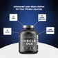 DR. HARLE's Muscle Edge Lean Muscle Mass Gainer 3kg | Weight Gainer for Men & Women | 15g Protein/Serving, Ashwagandha 500mg, Creatine 3g, Tribulus 500mg and 17 Vitamins & Minerals | 60 Servings 3kg Banana Strawberry Flavour