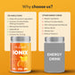DR. HARLE Ionix Isotonic Energy Drink Powder – 1kg Orange Flavor | Electrolyte & Hydration Support
