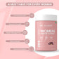 DR. HARLE Weight Gainer for Women with Aguaje Fruit Extract, 25+ Vitamins & Minerals | Curve & Muscle Enhancing Mass Gainer Supplement – Belgian Chocolate Flavor, 500g Weight Gain Protein Powder for Females
