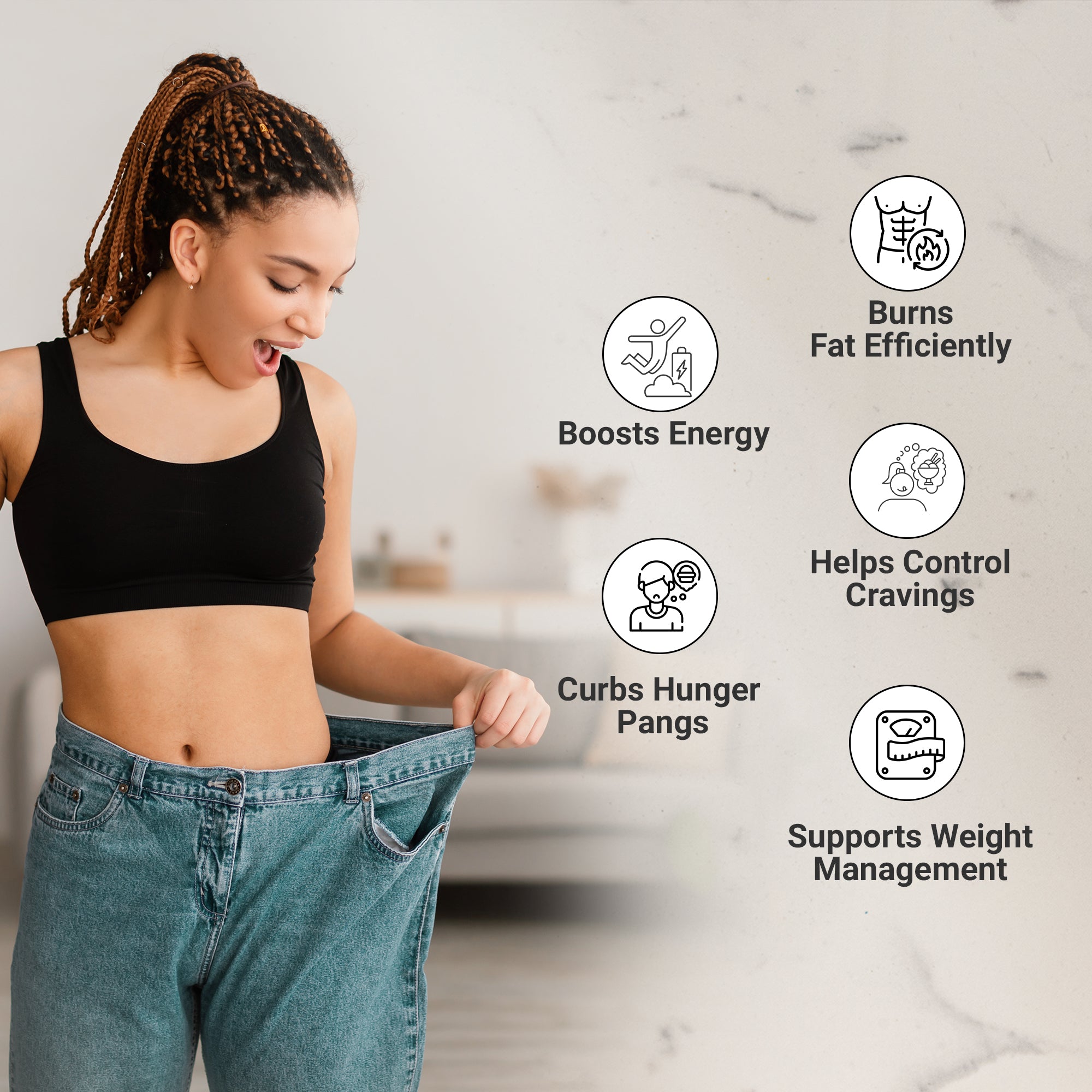 Dr. Harle Fat2Fit Max Plus | Supplement with Natural Ingredients | Suitable for Men and Women | No Added Sugar | 60 Tablet