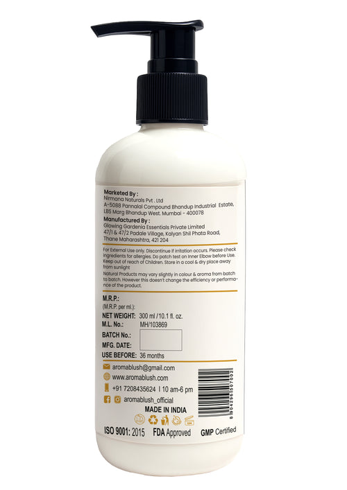 AROMABLUSH Calming Calendula Body lotion & shower gels duo's