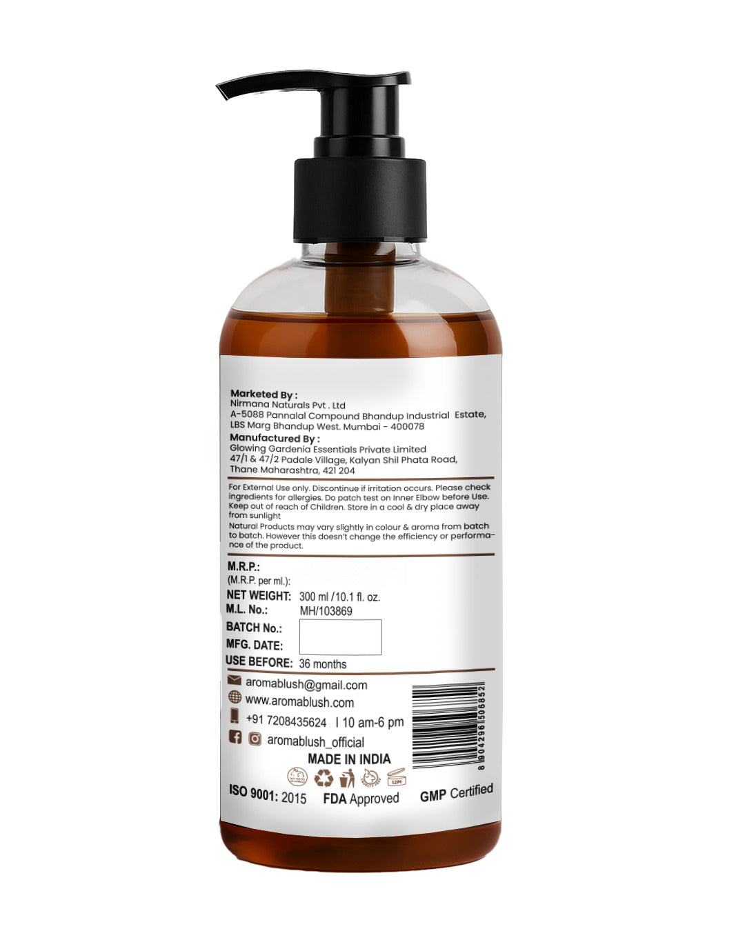 AROMABLUSH Morning Brew Revival  Body lotion & shower gels duo's