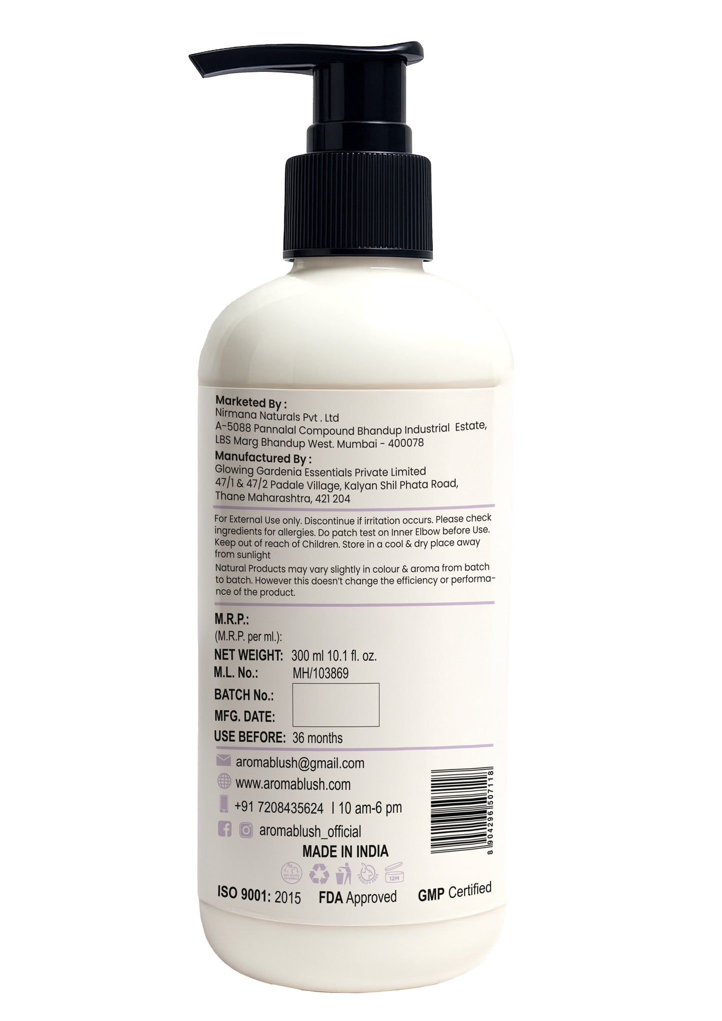 AROMABLUSH Keratin Strength Shampoo & Conditioner Combo