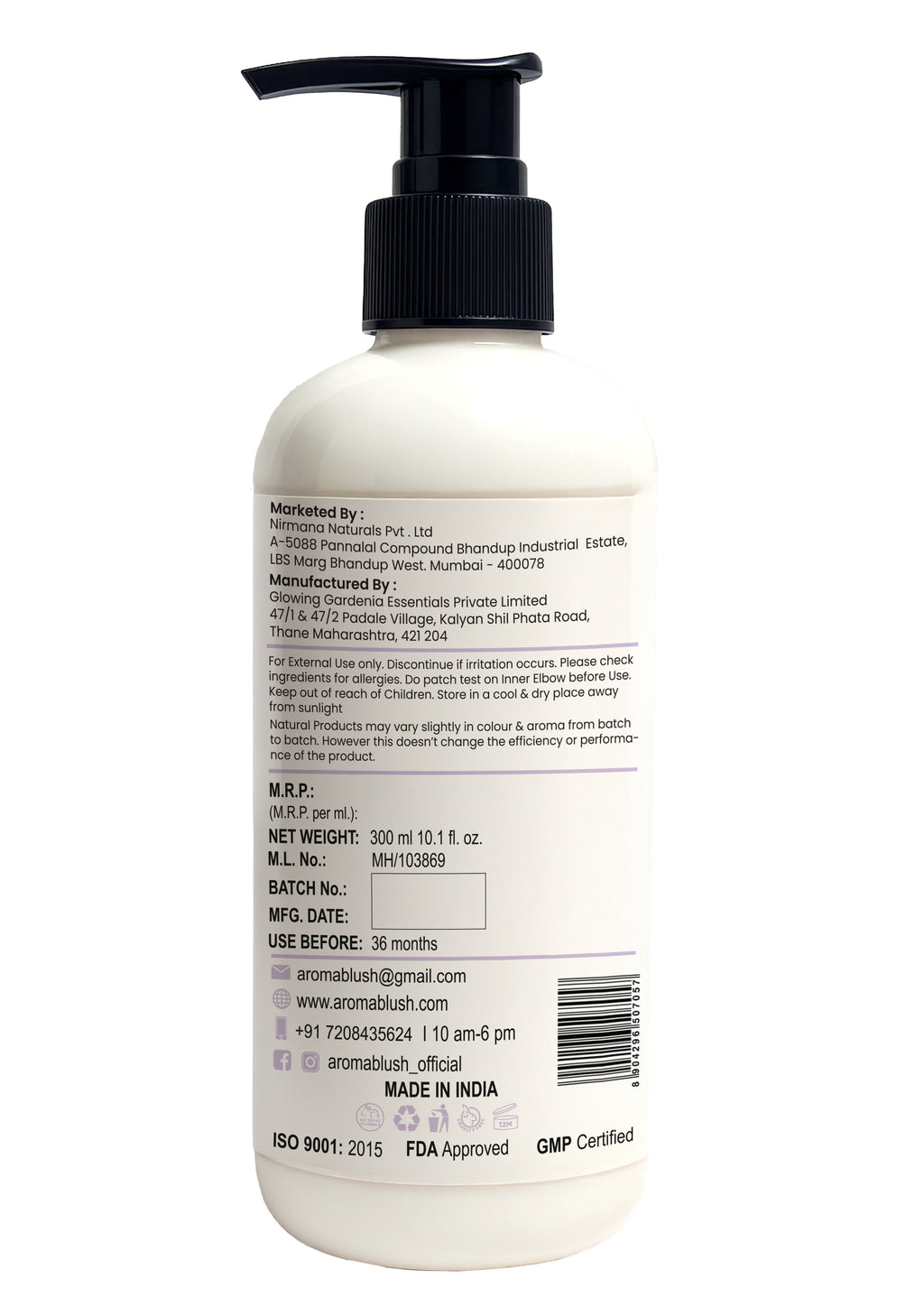 AROMABLUSH Keratin Strength Shampoo & Conditioner Combo