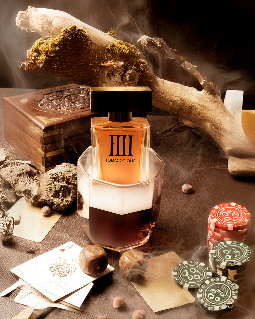 House of Moksha Oud Perfume Combo - Tobacco & Leather Oud Eau de Parfum (70ml Each) | For Men & Women | Clean Ingredients | Premium Diwali & Wedding Gift