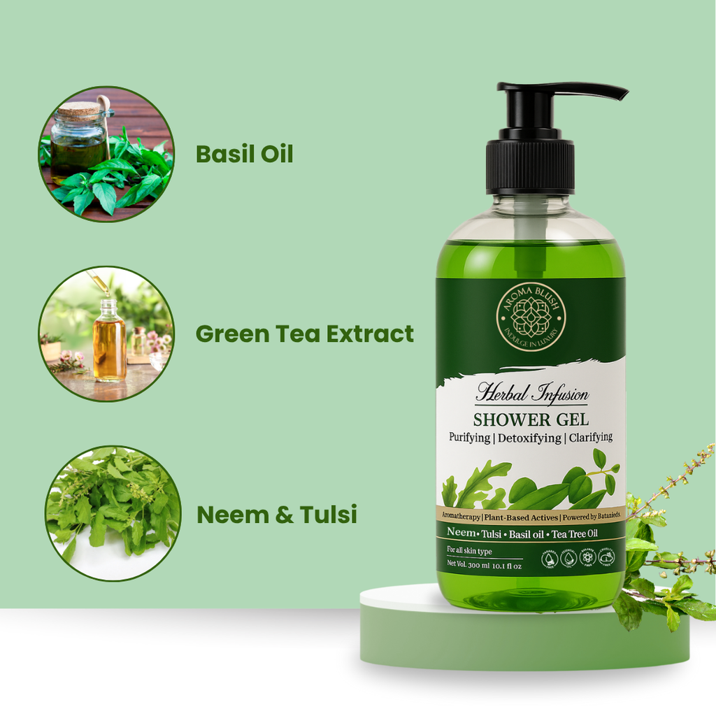 AROMA BLUSH  Herbal Infusion shower gel 300 ML