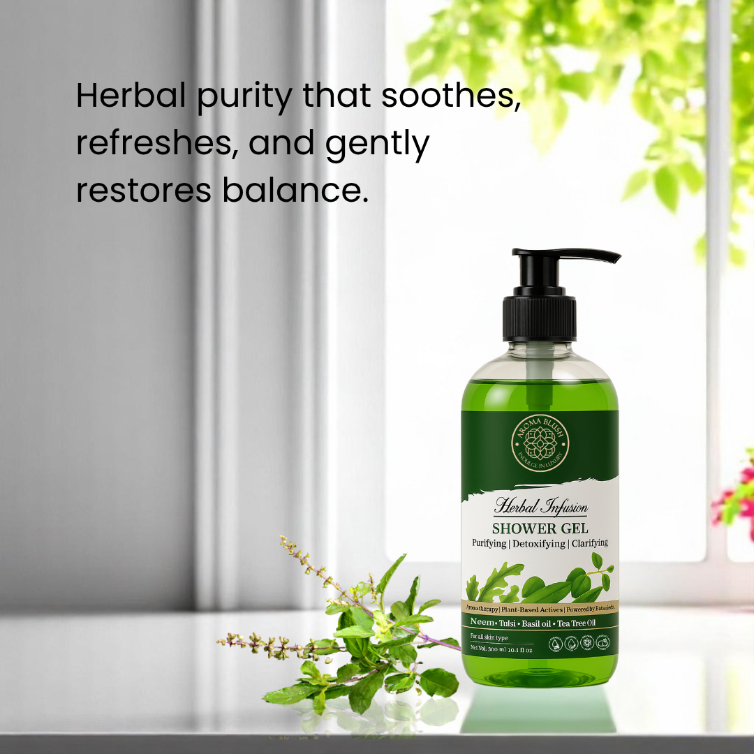 AROMA BLUSH  Herbal Infusion shower gel 300 ML