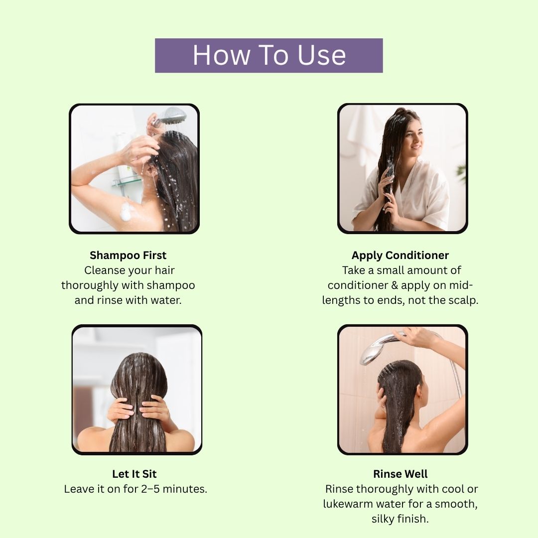 AROMABLUSH  Rice Repair  Shampoo, Conditioner & Hairmask Combo