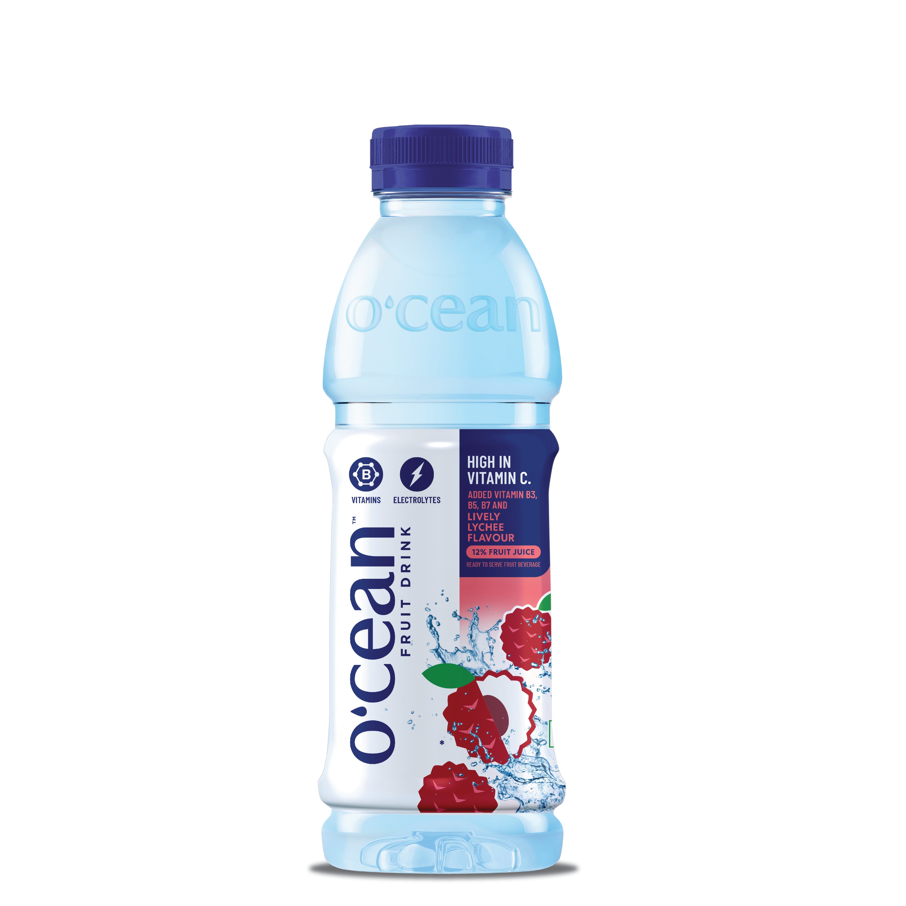 Ocean Fruit Drink Lively Lychee 500 ML (Pack of 6X4)