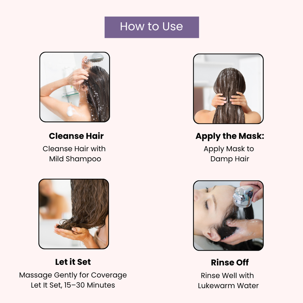 AROMA BLUSH Onion Root Renewal Hair mask 200gms