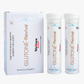 Glutone-Revive Effervescent Collagen Tablets – 2500 mg Wellnex Di-Peptide Marine Collagen|Supports Skin Hydration, Elasticity, Smooth Texture | For Men & Women | 20 Blueberry Flavour Tablets