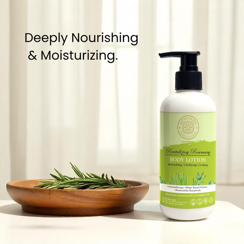 AROMA BLUSH  Revitalizing Rosemary body lotion 300ML