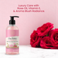 AROMABLUSH Rosy Radiance  Body lotion & shower gels duo's
