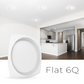 CORVI LED Flat 6Q Square 15W False Ceiling Panel Light | Slim, Compact, Driverless & Dimmable | Backlit for Maximum Output | Warm White 3000K (Pack of 3)