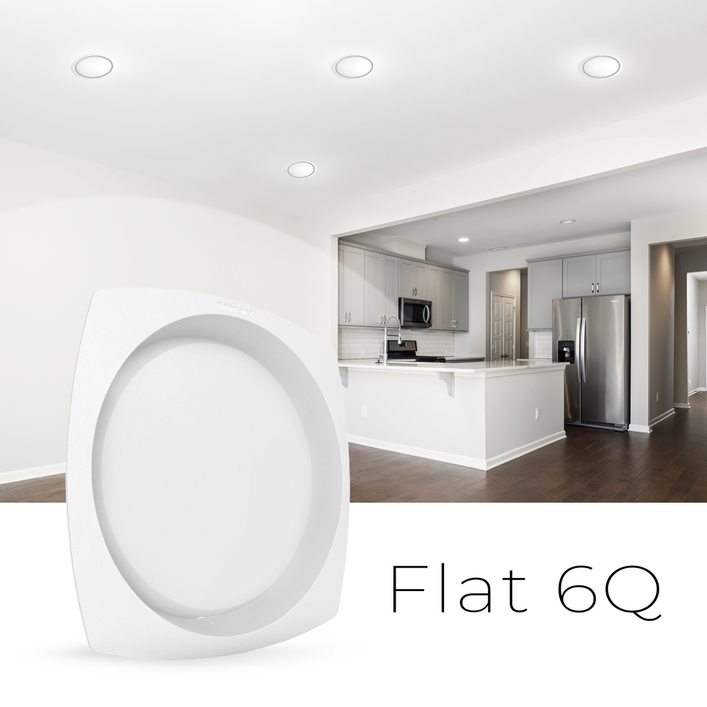 CORVI LED Flat 6Q Square 15W False Ceiling Panel Light | Slim, Compact, Driverless & Dimmable | Backlit for Maximum Output | Warm White 3000K (Pack of 3)