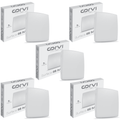 CORVI LED Surface 6S Square 15W | Dimmable, Driverless Ceiling Panel Light | Slim, Full Glow, No False Ceiling Required | Easy White 4000K (Pack of 5)
