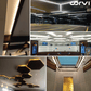 CORVI LED Tube Light 1, 6W Linkable | 1/4th Meter Slim Design | Driverless Full Glow Warm White 3000K | Energy Efficient, Perfect for Small Spaces (Pack of 2)