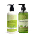 AROMABLUSH Revitalizing Rosemary  Body lotion & shower gels duo's