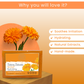 AROMABLUSH Rosy Radiance, Calming Calendula & Blooming Lily Combo Soap