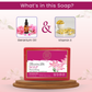 AROMABLUSH Rosy Radiance & Blooming Lily Combo Soap