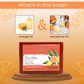 AROMABLUSH Calming Calendula & Citrus Splash  Combo Soap