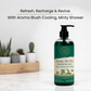 AROMABLUSH Refreshing Mint Breeze  Body lotion & shower gels duo's