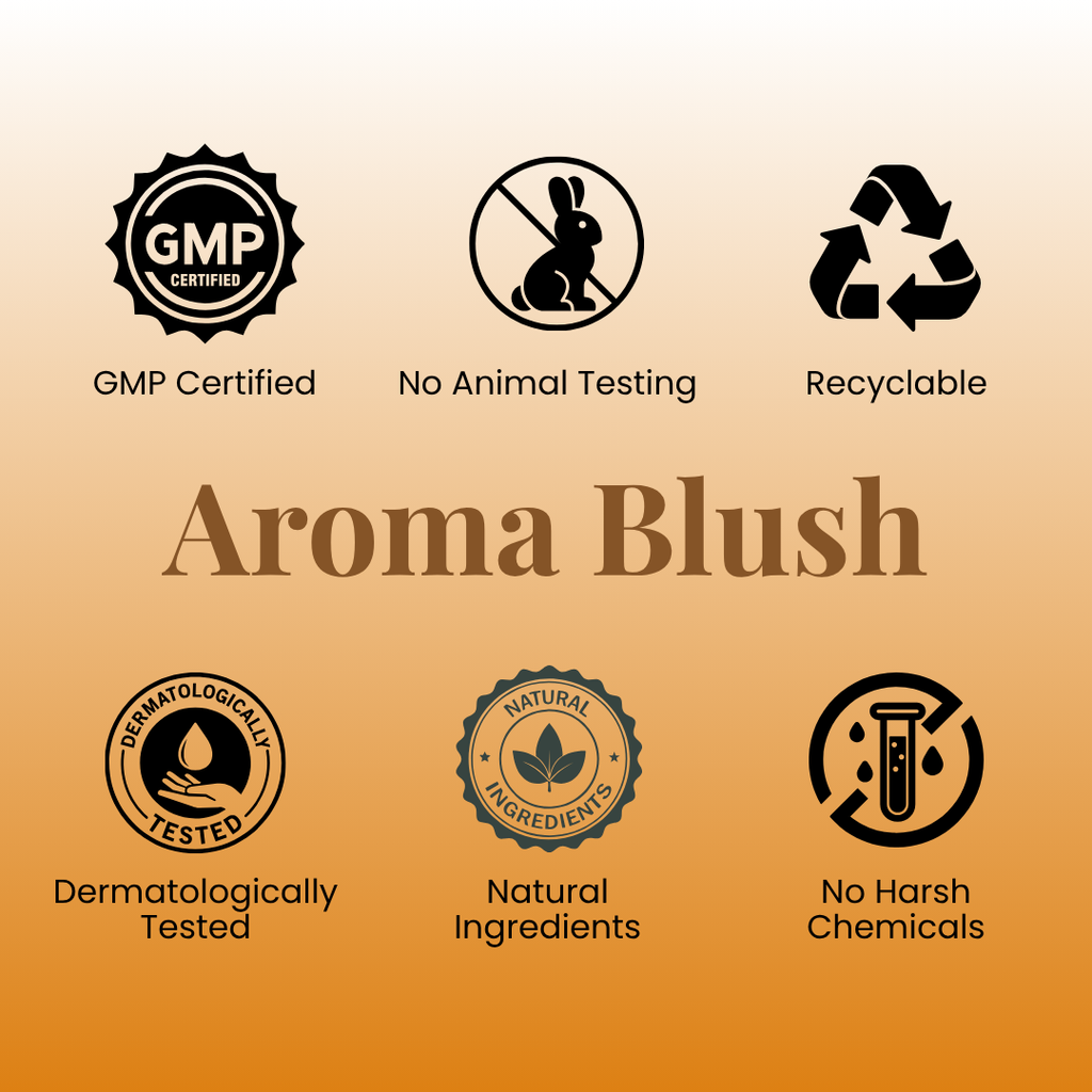 AROMABLUSH Glowing Argan Bliss & Morming Brew Revival Combo Soap