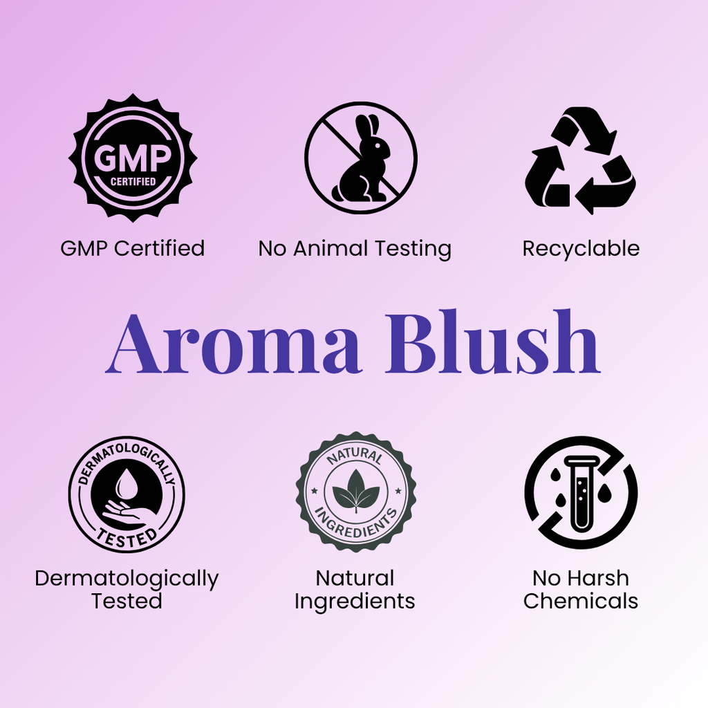AROMABLUSH Lavender Dream & Rosy Radiance Combo Soap