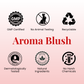 AROMABLUSH Rosy Radiance, Calming Calendula & Blooming Lily Combo Soap