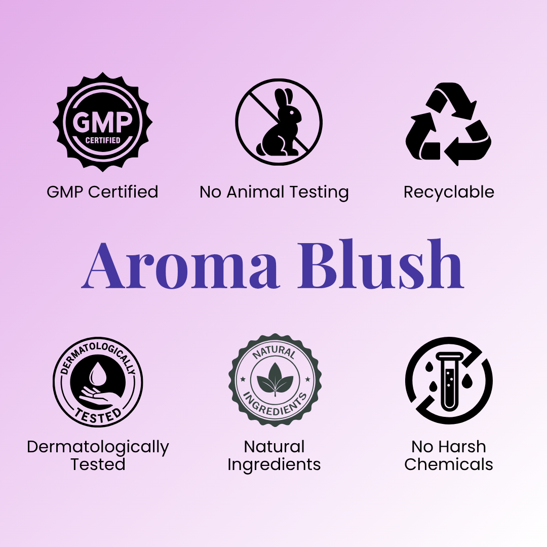 AROMABLUSH Herbal Infusion, Citrus Splash & Lavender dream  Combo Soap