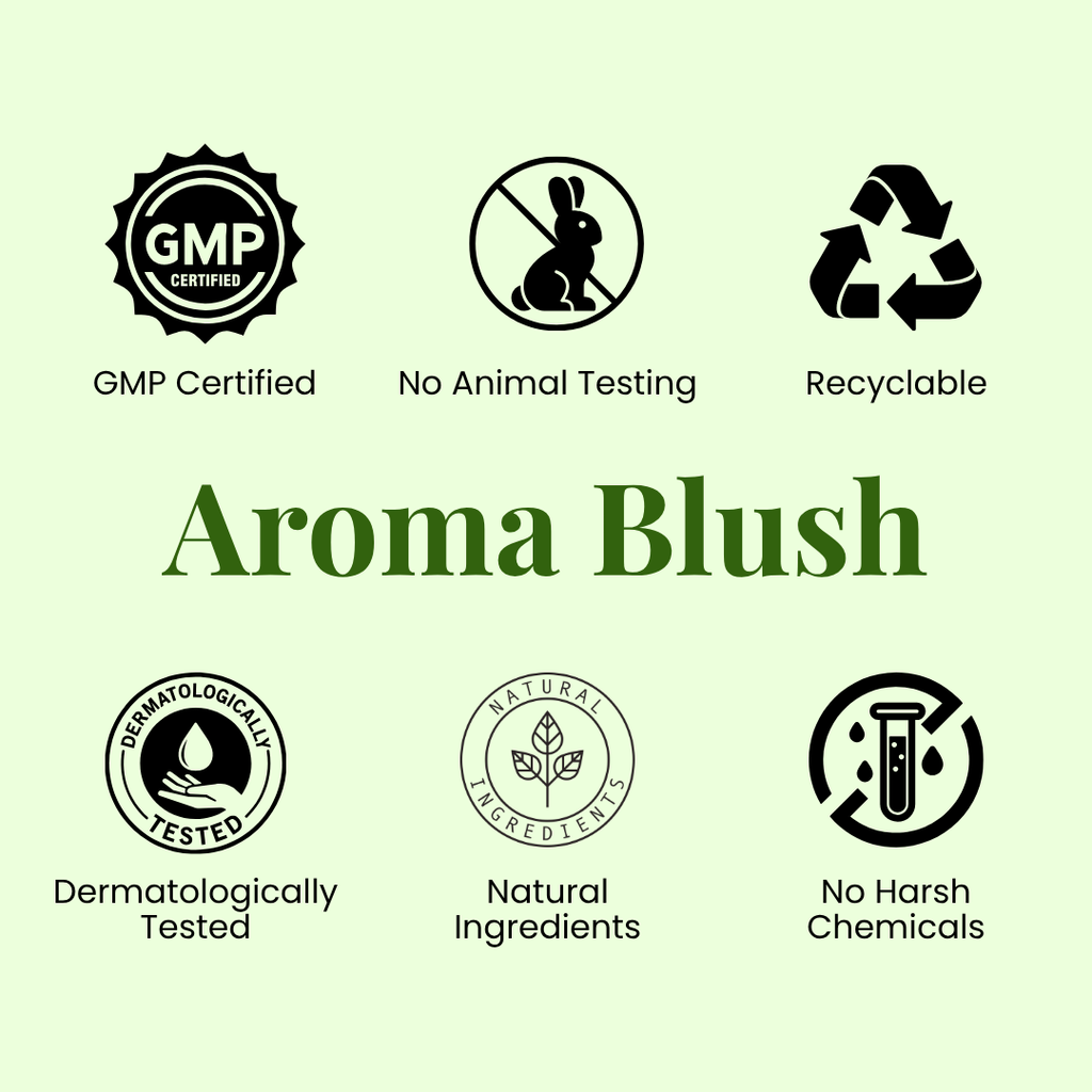 AROMABLUSH Herbal Infusion  Body lotion & shower gels duo's