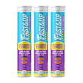 Fast&Up Man Multivitamin | Added Nitric Boosters and Stress relievers | Overall Wellbeing and Strength |Supports Active Lifestyle (20 Effervescent tablets, Tangy Orange flavor) - (Pack Of 3)