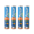 Fast&Up Reload Instant Hydration and Energy Drink - 80 Effervescent Tablets with all 5 Essential Electrolytes + Low Sugar and Added Vitamins - Certified Electrolytes Drink - Peach Ice Tea flavour