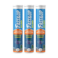 Fast&Up Reload electrolyte energy and hydration - sports drink - 20 effervescent tablets - Blueberry flavour (Pack of 3)
