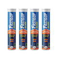 FAST&UP Reload electrolyte energy and hydration - sports drink - 80 effervescent tablets - Orange flavour - Pack of 4